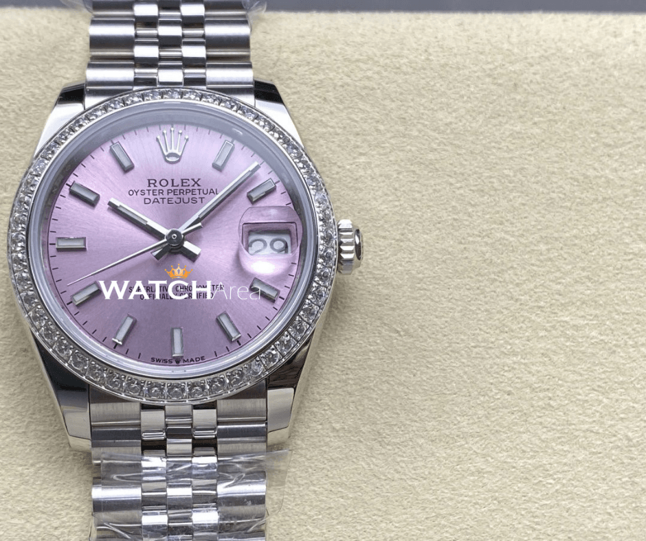 Rolex Datejust 31 - Pink Dial - Jubilee Strap