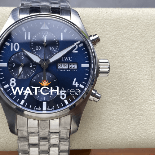 IWC - Pilot's Watch - Blue Dial - SS Strap