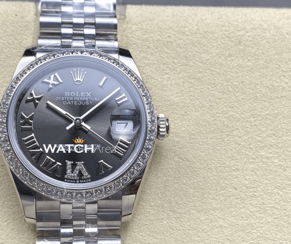 Rolex Datejust 31 - Gray Dial - Jubilee Strap