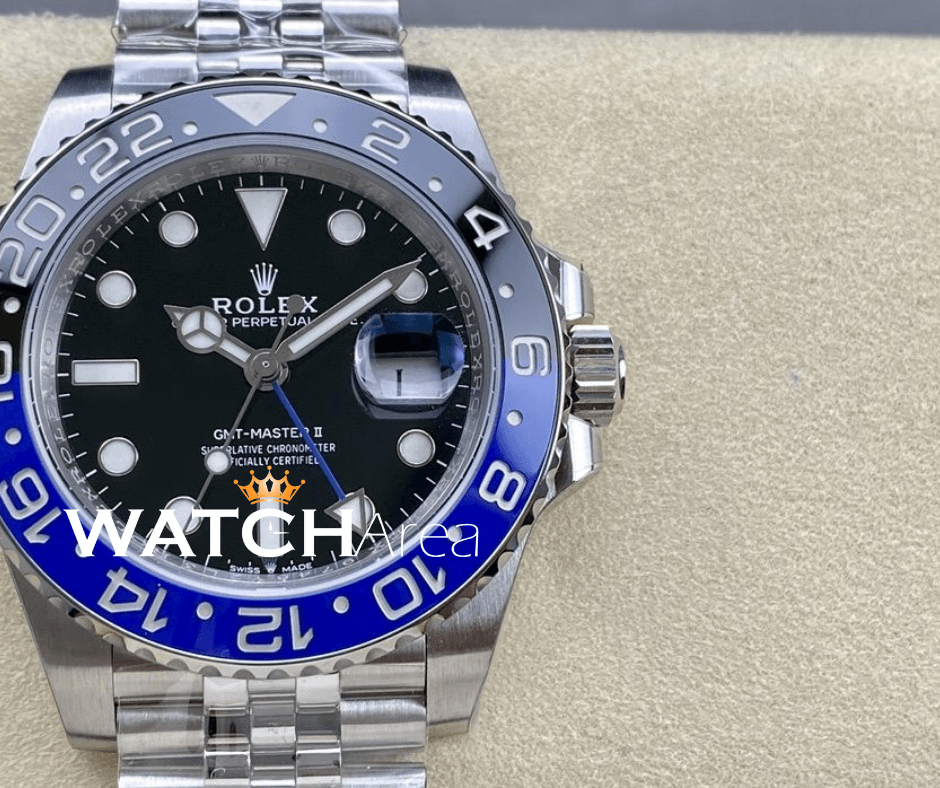 Rolex - GMT Master II - Batgirl - Black Dial - Jubilee Strap