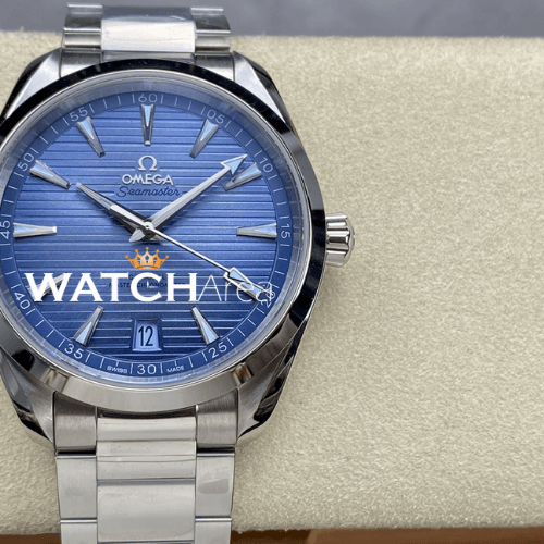 Omega - Seamaster - Aqua Terra - Sky Blue Dial - SS Strap