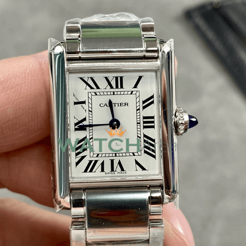 Cartier - Tank Must - White Dial - SS Strap