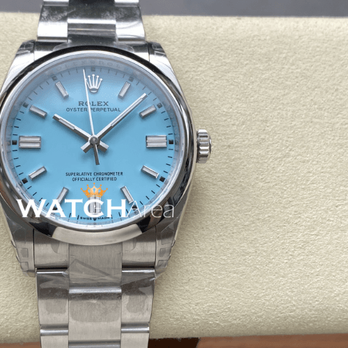 Rolex - Oyster Perpetual - Tiffany Blue Dial - Oyster Strap