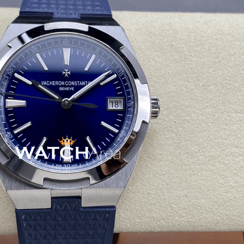 Vacheron Constantin - Overseas - Blue Dial - Blue Rubber Strap