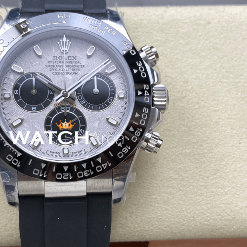 Rolex - Daytona - Meteorite Dial - Black Oysterflex Rubber Strap