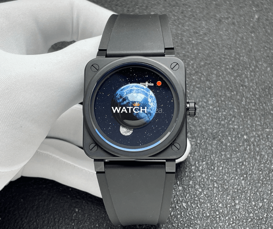 Bell&Ross Astro - Ceramic Case - Rubber Strap