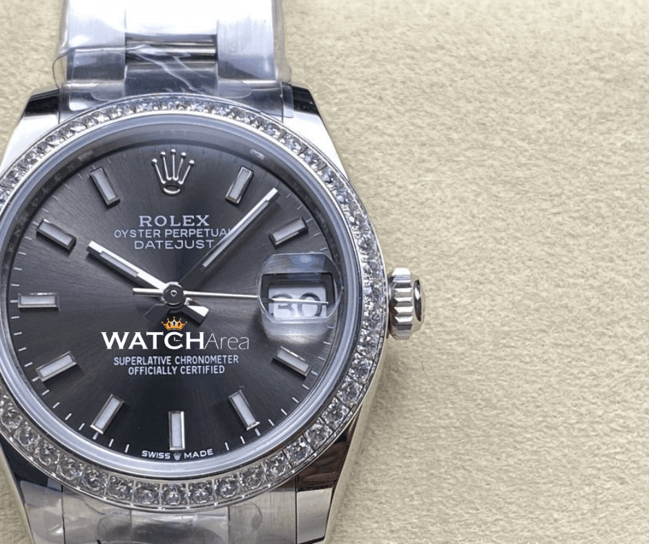 Rolex Datejust 31 - Gray Dial - Oyster Strap