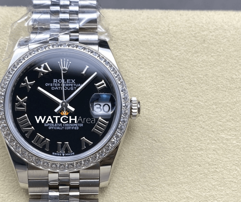 Rolex Datejust 31 - Black Dial - Jubilee Strap