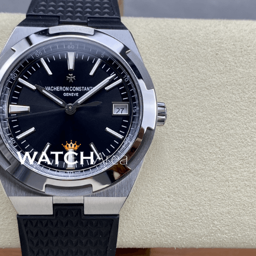 Vacheron Constantin - Overseas - Black Dial - Black Rubber Strap