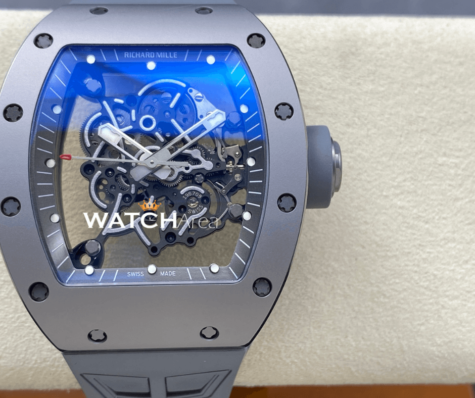 Richard Mille "Bubba Watson" Limited - Silver Rubber Strap
