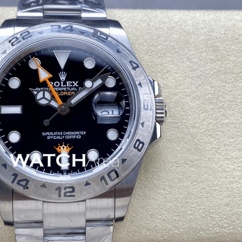 Rolex - Explorer II - Black Dial - Oyster Strap