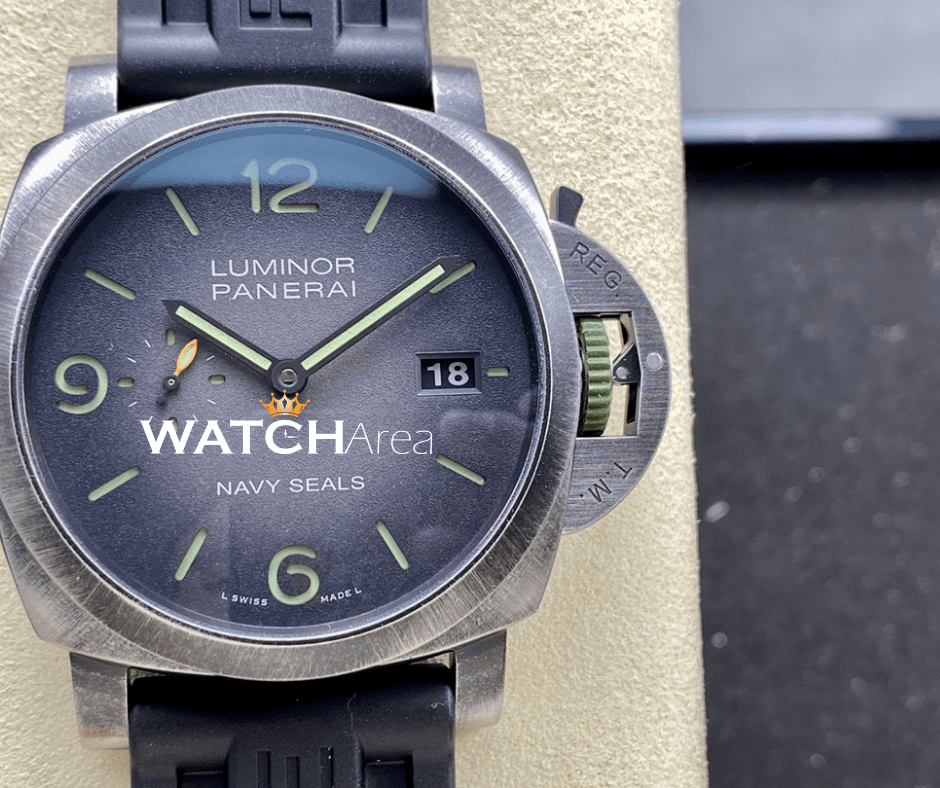 Panerai Luminor Due - Iron Gray Dial - Black Rubber Strap