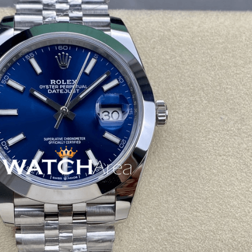 Rolex - Datejust 41 - Blue Dial - Smooth Bezel - Jubilee Strap
