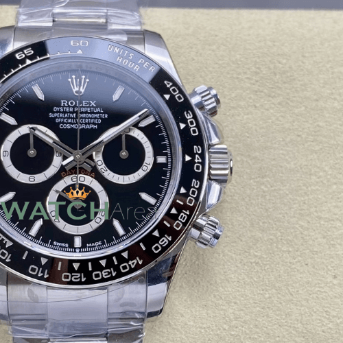 Rolex - Daytona - Black Dial - Oyster Strap