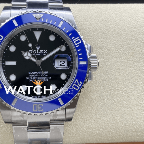 Rolex - Submariner Date/Cookie Monster - Black Dial - Oyster Strap