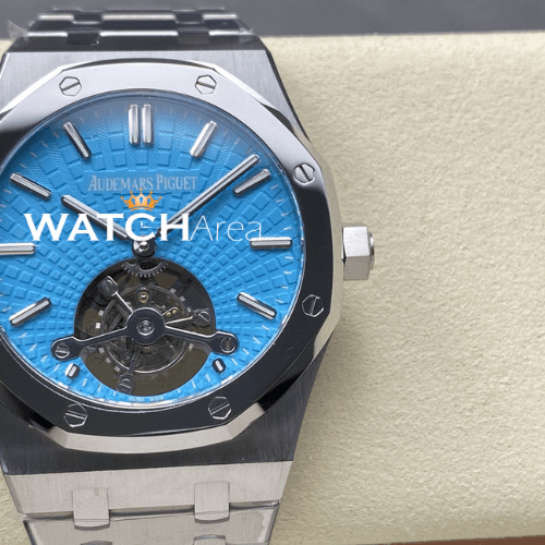 Audemars Piguet - Royal Oak - Tourbillon - Sky Blue Dial