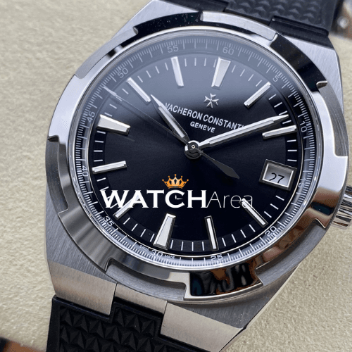 Vacheron Constantin - Overseas - Black Dial - Black Rubber Strap 2