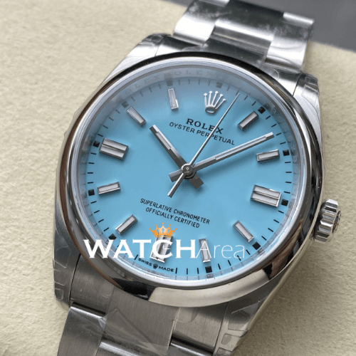 Rolex - Oyster Perpetual - Tiffany Blue Dial - Oyster Strap 2