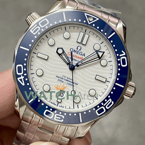 Omega - Seamaster/Tokyo Olympics - White Dial - SS Strap 2