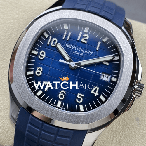 Patek Philippe - Aquanaut - Blue Dial - Blue Strap 2