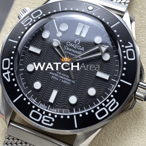 Omega - Seamaster - Black Dial - SS Strap 2