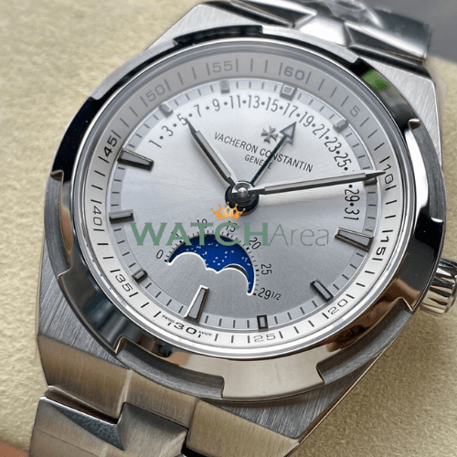 Vacheron Constantin - Overseas/Moon phase - White Dial - SS Strap 2