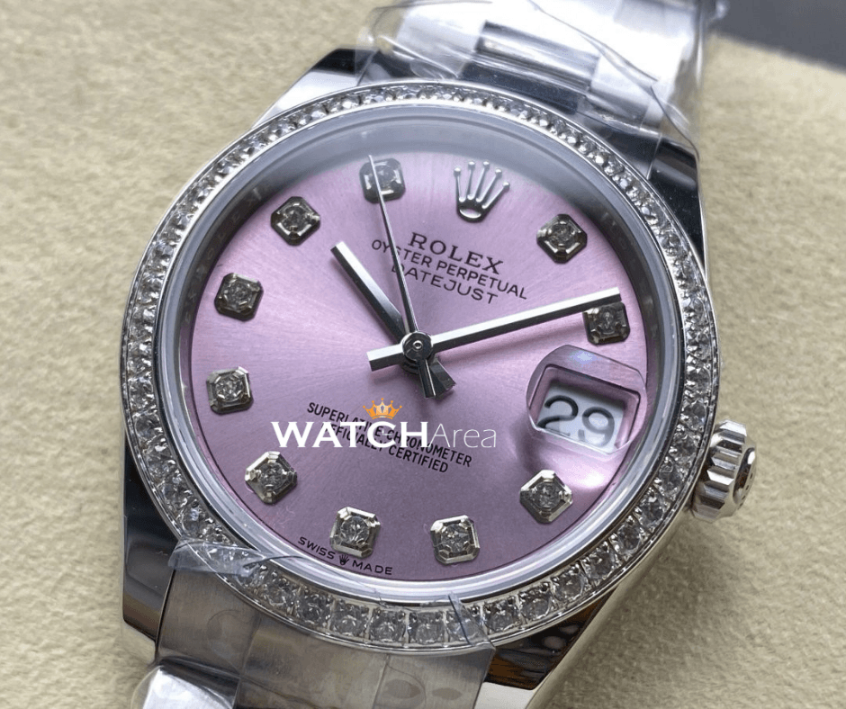 Rolex Datejust 31 - Pink Dial - Oyster Strap 2