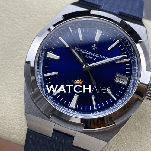 Vacheron Constantin - Overseas - Blue Dial - Blue Rubber Strap 2