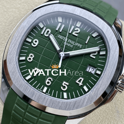 Patek Philippe - Aquanaut - Green Dial - Green Strap 2