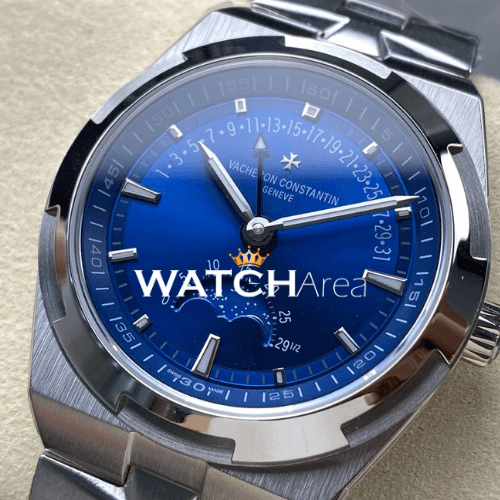 Vacheron Constantin - Overseas/Moon phase - Blue Dial - SS Strap 2