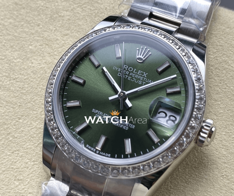 Rolex Datejust 31 - Green Dial - Oyster Strap 2