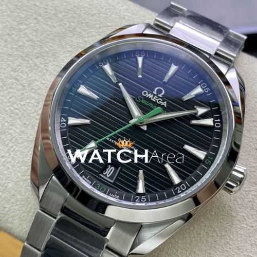 Omega - Seamaster - Aqua Terra - Black Dial - SS Strap 2