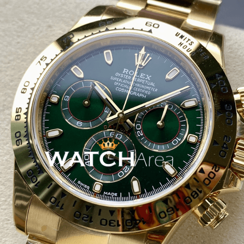 Rolex - Daytona - YG/Green Dial - Oyster Strap 2