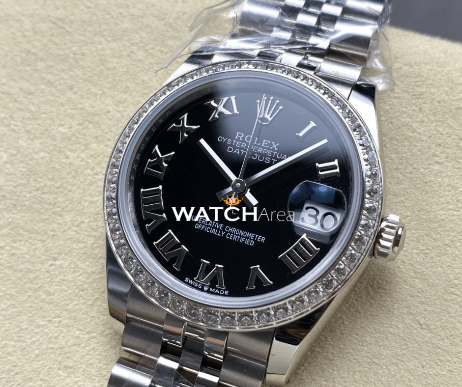 Rolex Datejust 31 - Black Dial - Jubilee Strap 2