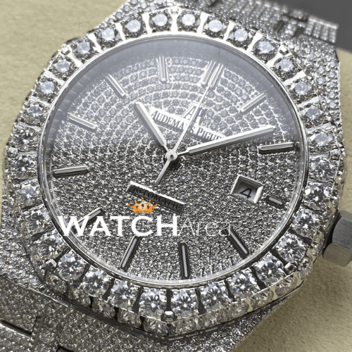 Audemars Piguet - Royal Oak - Moissanite - Gray Dial 2