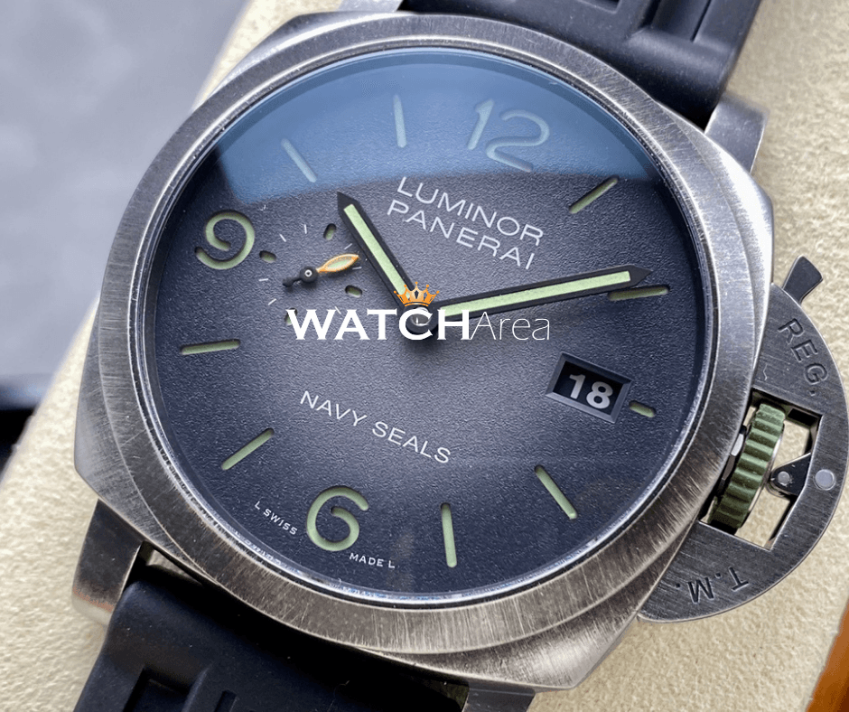 Panerai Luminor Due - Iron Gray Dial - Black Rubber Strap 2