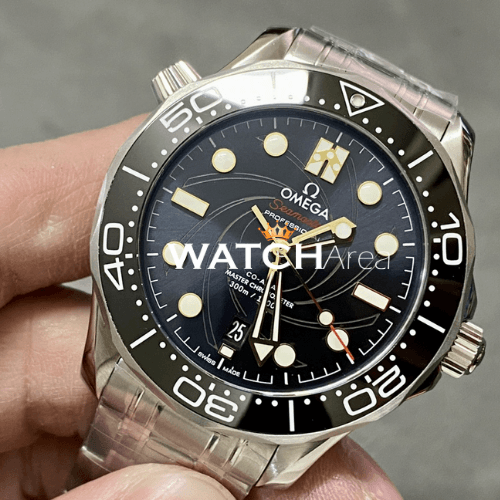 Omega - Seamaster/James Bond 007 - Blue Dial - SS Strap 2