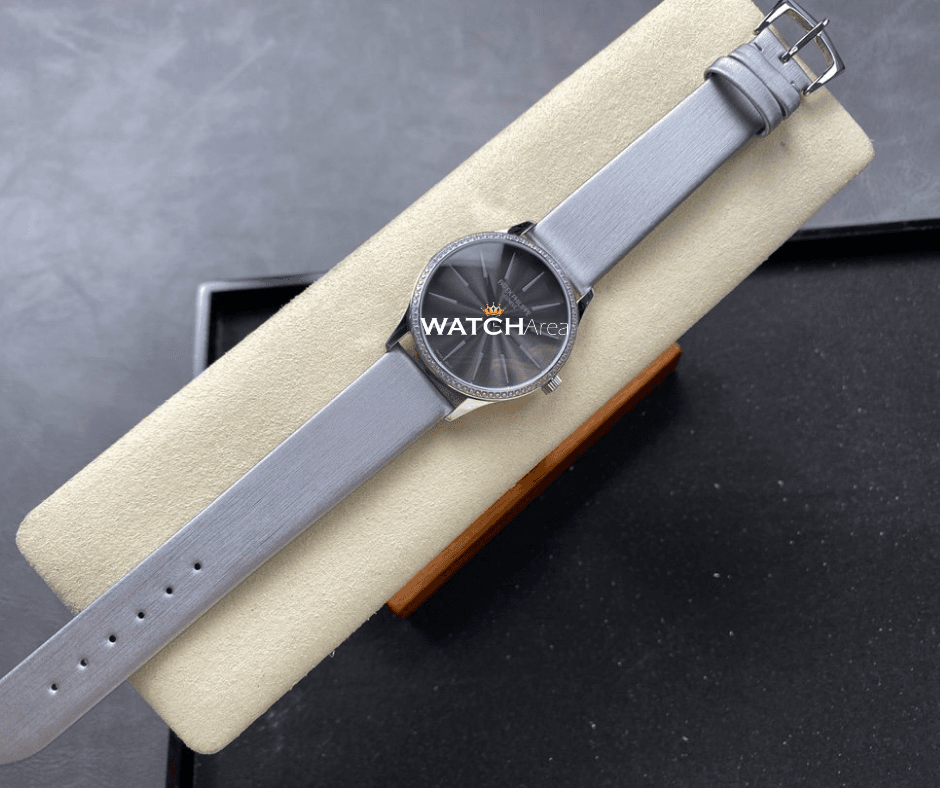 Patek Philippe Calatrava - Gray Dial - Satin Strap 3