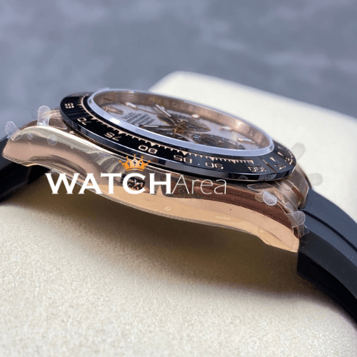 Rolex - Daytona - RG/Meteorite Dial - Black Oysterflex Rubber Strap 3