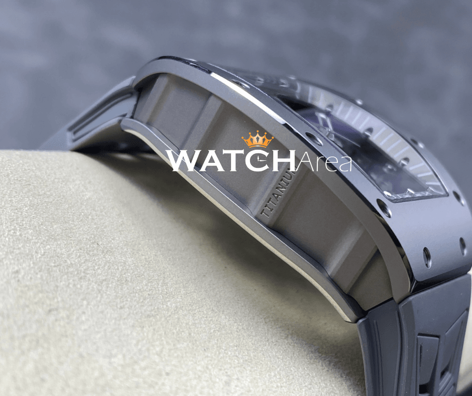 Richard Mille "Bubba Watson" Limited - Silver Rubber Strap 4