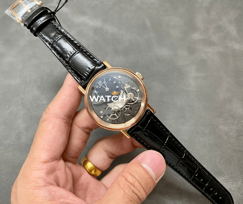 Breguet Tradition - Black Leather Strap 3