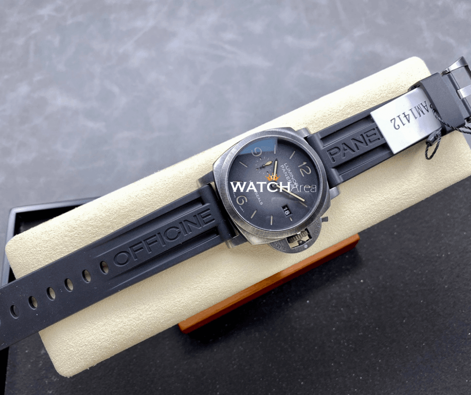 Panerai Luminor Due - Iron Gray Dial - Black Rubber Strap 3