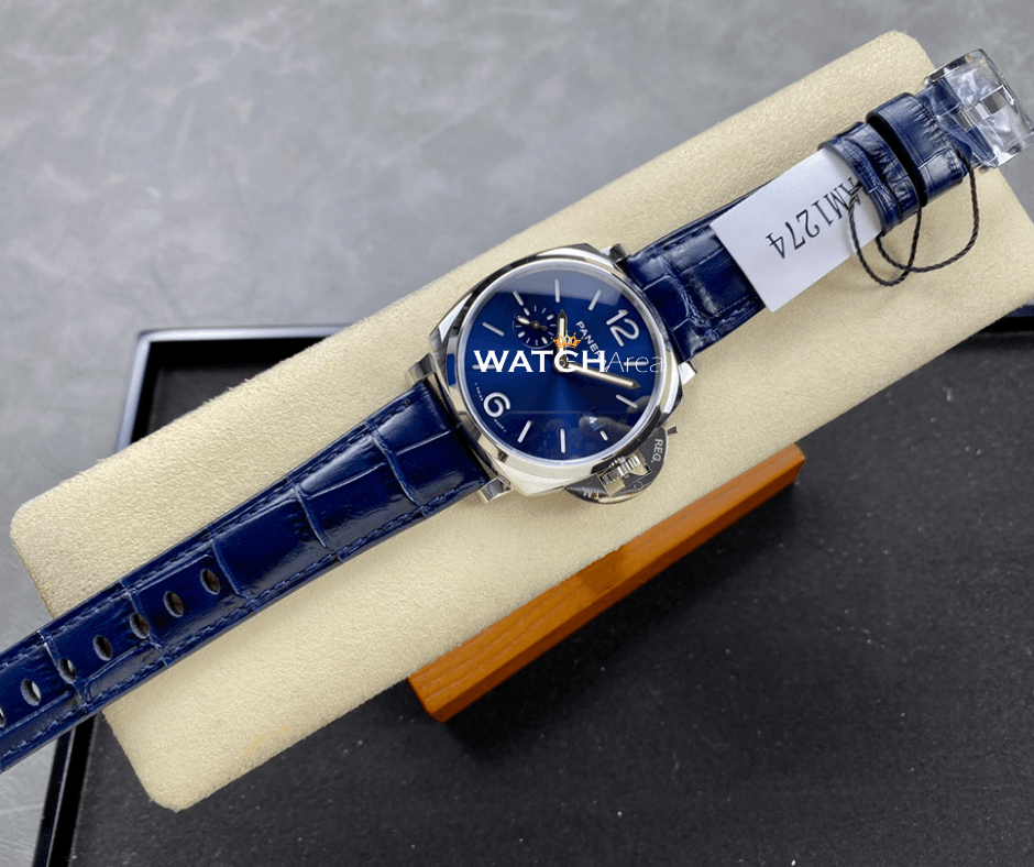 Panerai Luminor Due - Blue Dial - Blue Leather Strap 3