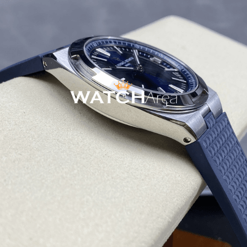 Vacheron Constantin - Overseas - Blue Dial - Blue Rubber Strap 3