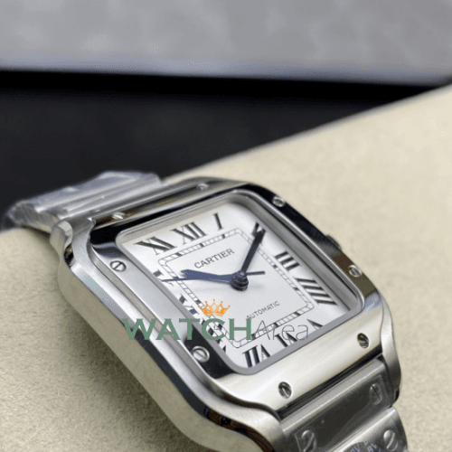 Cartier - Santos - White Dial - SS Strap 4