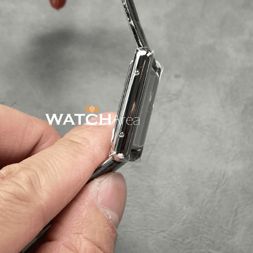 Cartier - Tank Must - Black Dial - Black Leather Strap 4