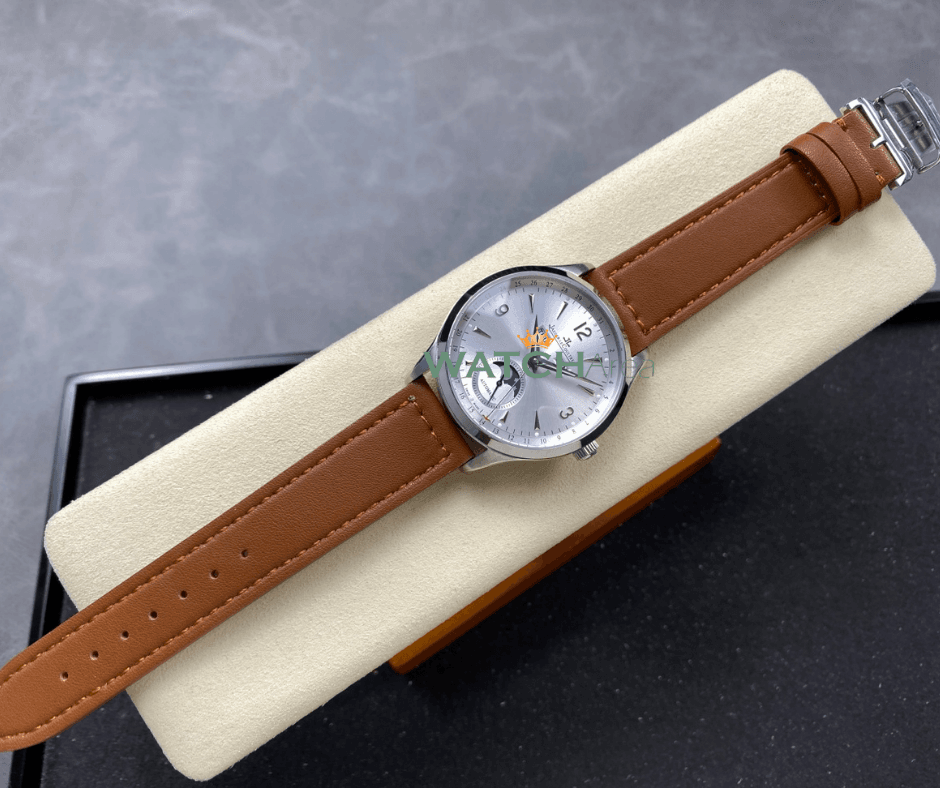 Jaeger-LeCoultre Master Calendar - Silver Dial - Brown Leather Strap 3