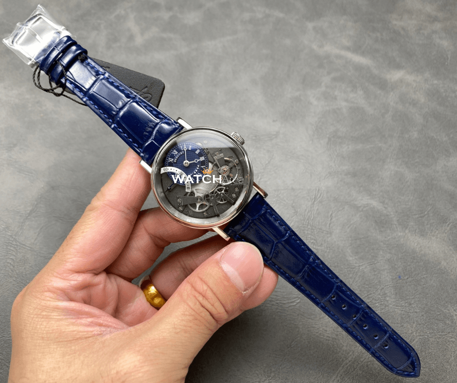 Breguet Tradition - Blue Leather Strap 3