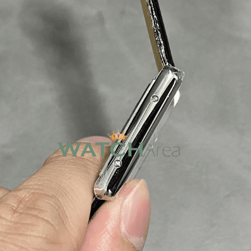 Cartier - Tank Must - White Dial - Black Leather Strap 4