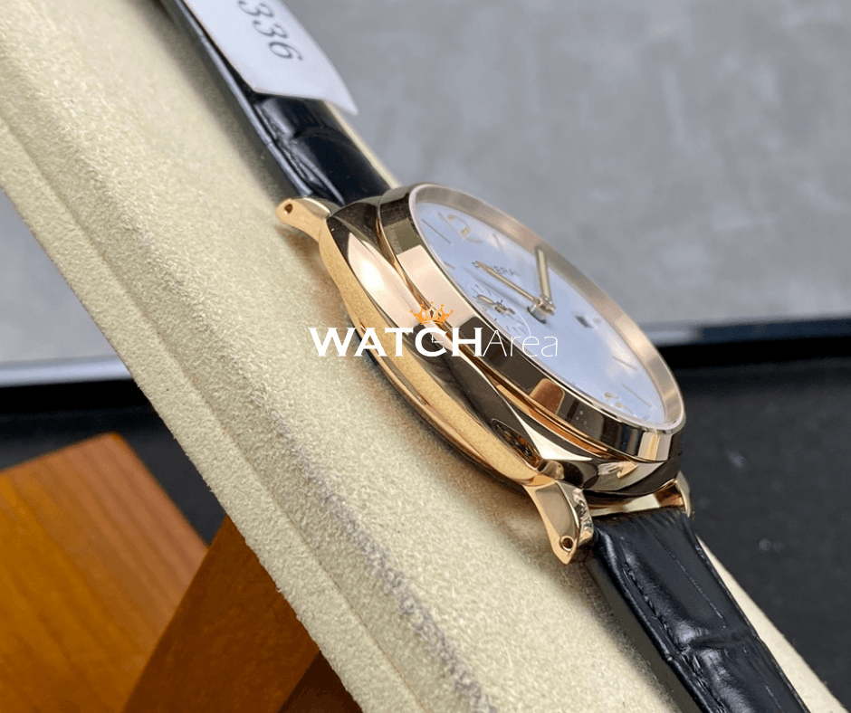 Panerai Luminor Due - White Dial - Black Leather Strap 5